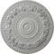 Ekena Millwork Rose Ceiling Medallion (Fits Canopies up to 13 1/2"), Hand-Painted Frost, 33 7/8"OD x 2 3/8"P CM33ROFRF - alternate 1